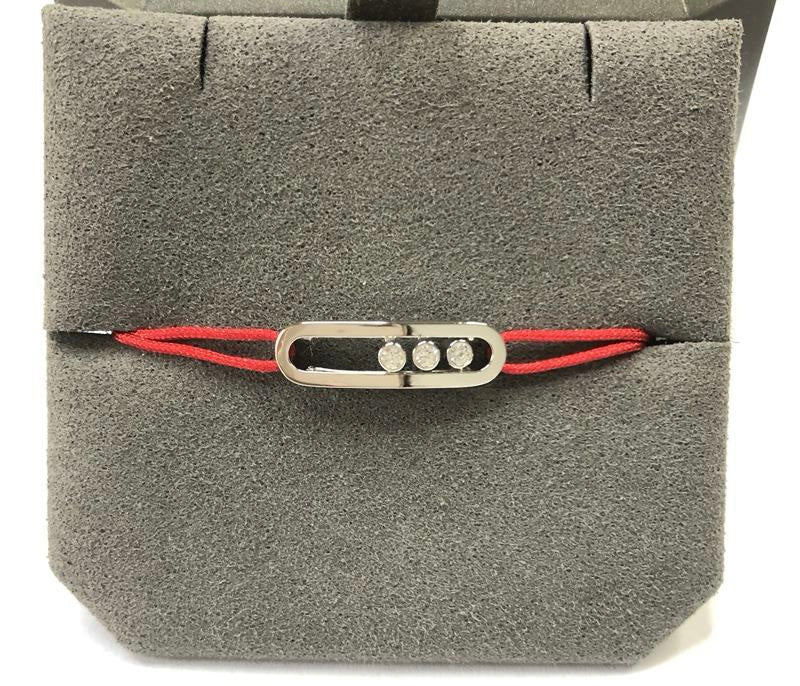 צמיד יוקרתי עם ראש מכסף 925 וחוט אדום - Jewelluxe