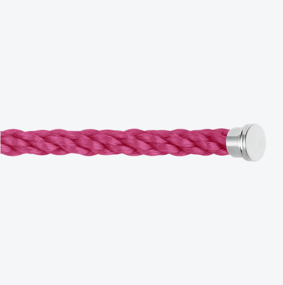 רצועת חבל ורודה מג’נטה – קלועה עם גימור יוקרתי