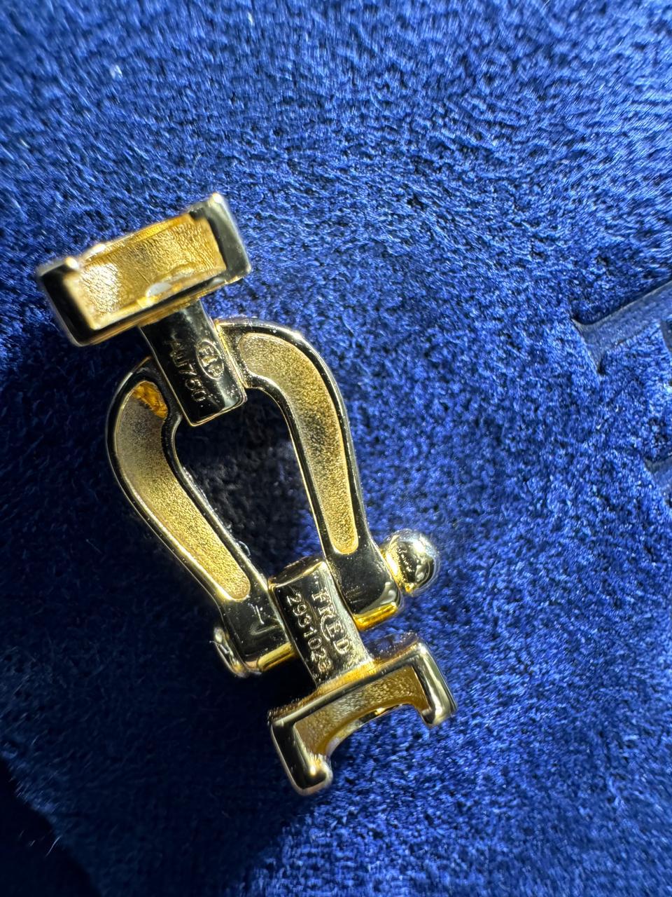 הבזם פרד מצופה זהב צהוב 18 קראט - Jewelluxe