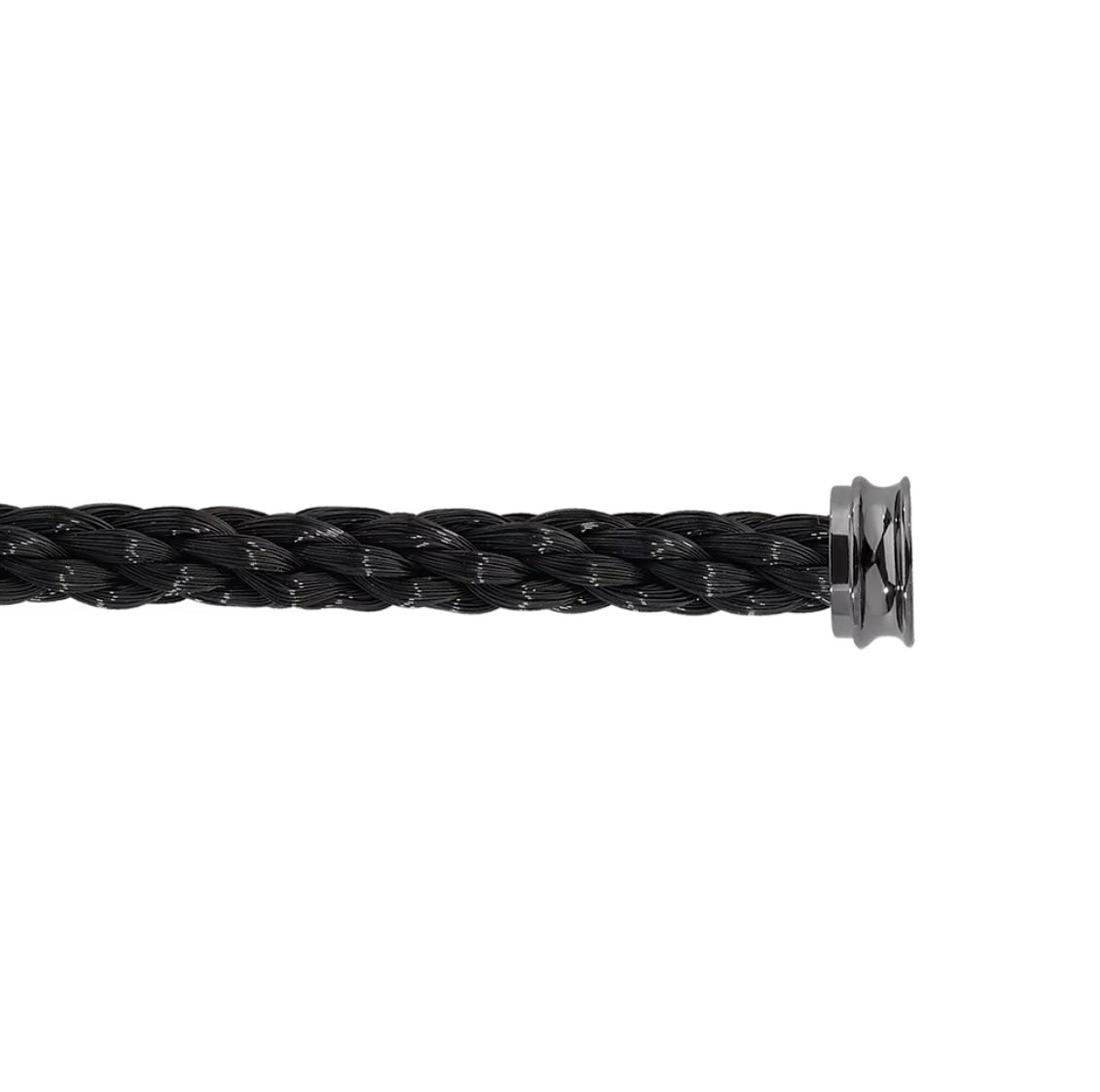 Élégante sangle en corde noire XL