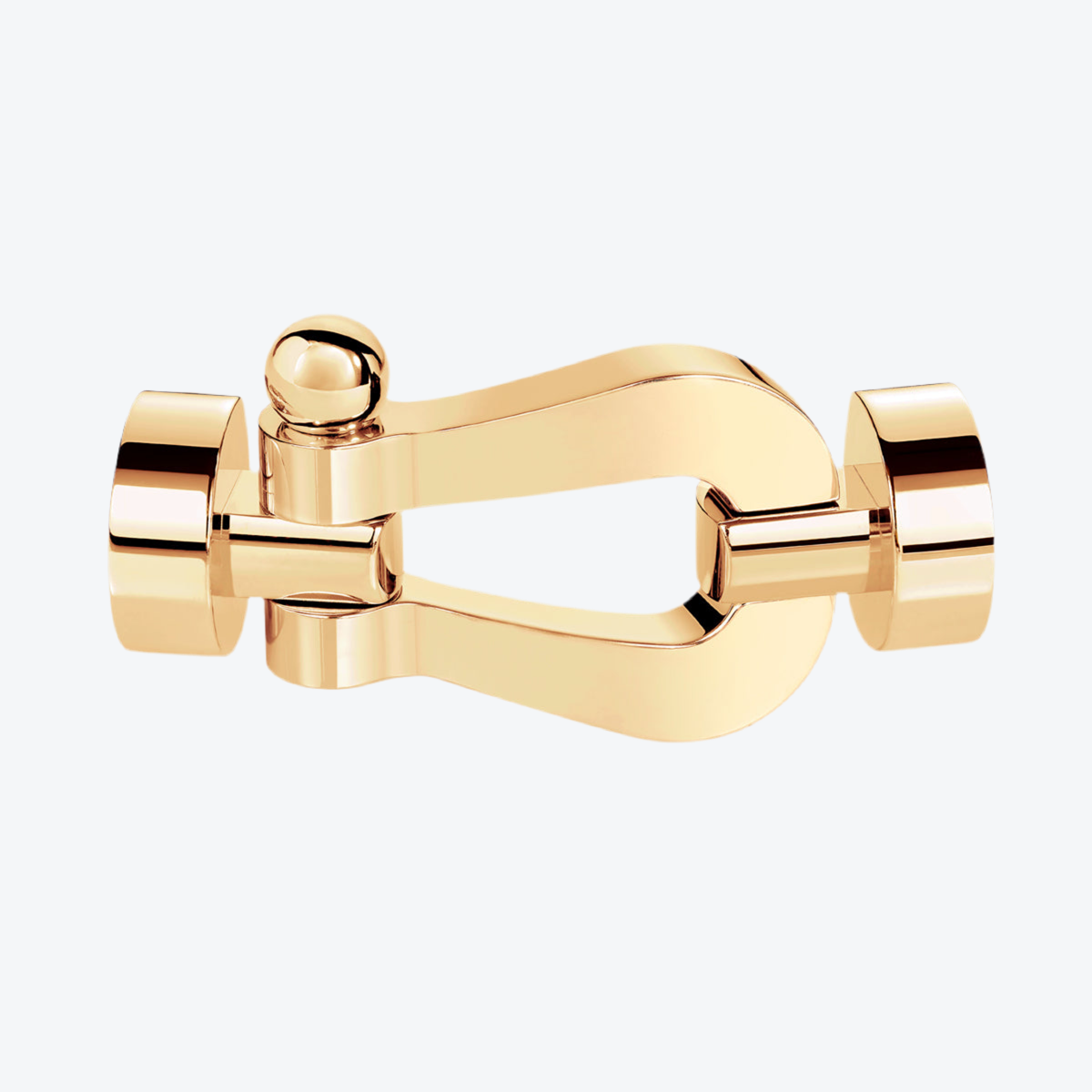 אבזם יוקרתי XL בגוון זהב צהוב