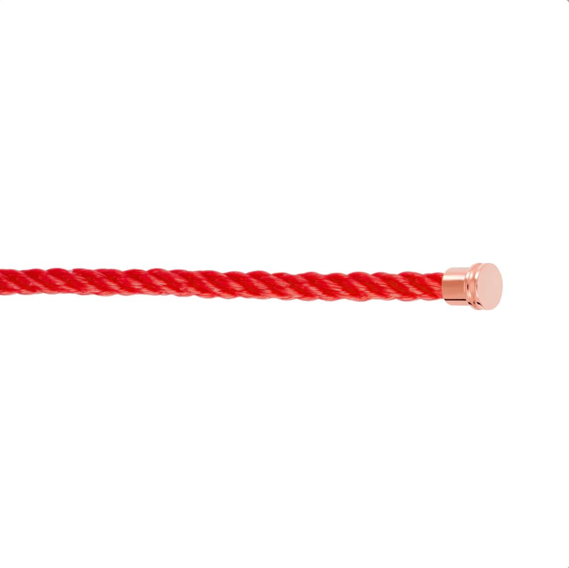 Une fine sangle en corde rouge – une touche de style affirmée