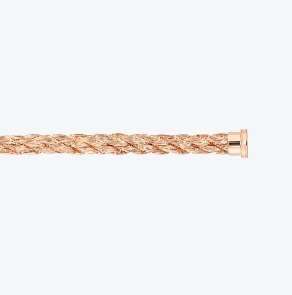 Bande métallique couleur or rose au design de luxe — JEWELLUXE™