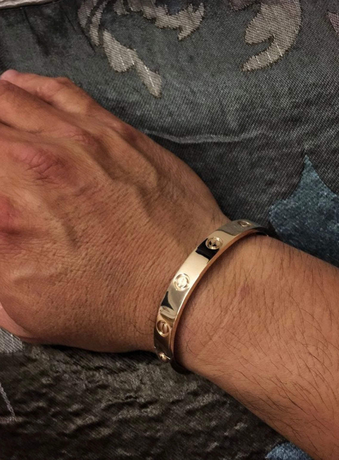 Bracelet élégant couleur or rose Élégance intemporelle – JEWELLUXE™